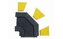 Kabelový most rohový s víkem