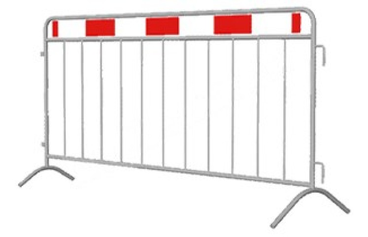 Plotová zábrana s reflexní folií Plotová zábrana s reflexní folií