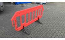 Plotová zábrana plastová, oranžová