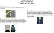 Směrový sloupek Z11a bílý Směrový sloupek Z11a bílý