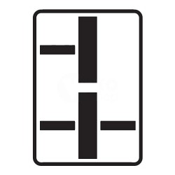 Dopravní značka E2d - Tvar dvou křižovatek