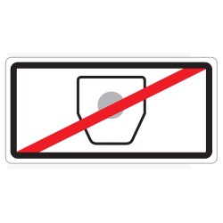 Dopravní značka E11a - Bez časového poplatku