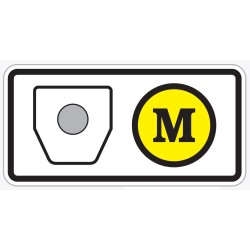 Dopravní značka E11f - S časovým poplatkem a mýtným