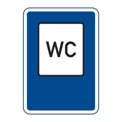 Dopravní značka IJ12 - WC