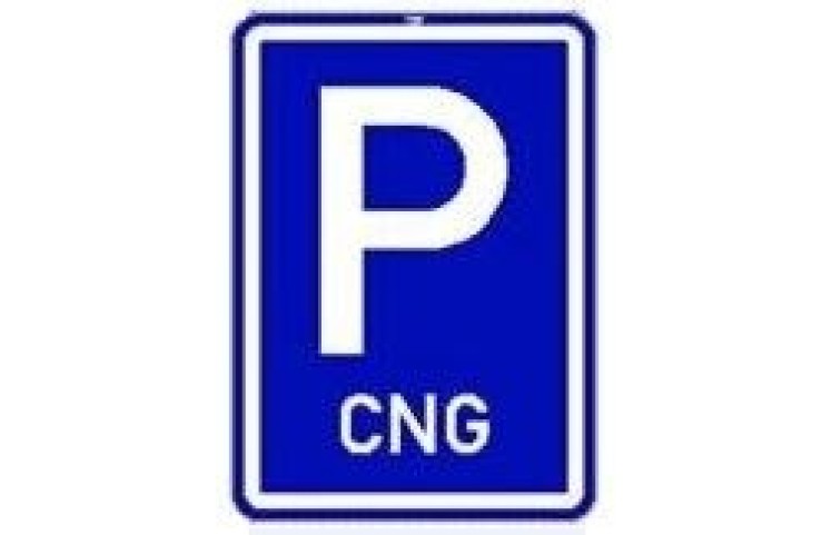 Dopravní značka IP11 - Parkoviště CNG