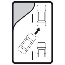 Dopravní značka IP29 - Střídavé řazení