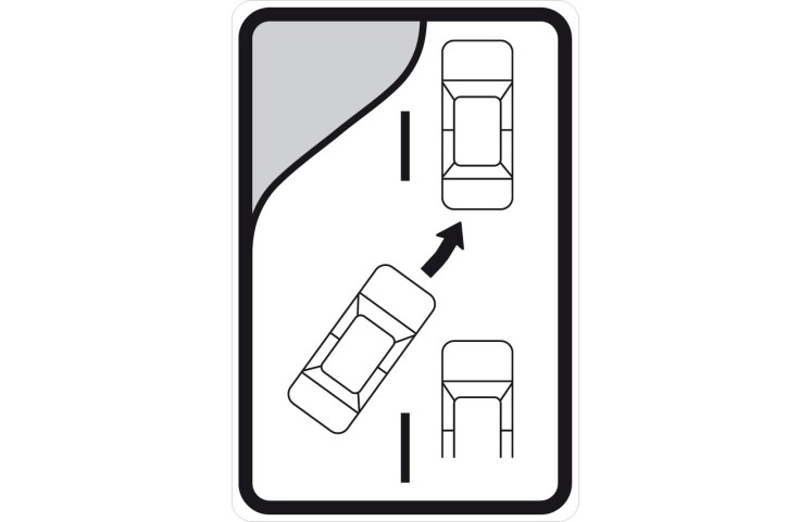Dopravní značka IP29 - Střídavé řazení