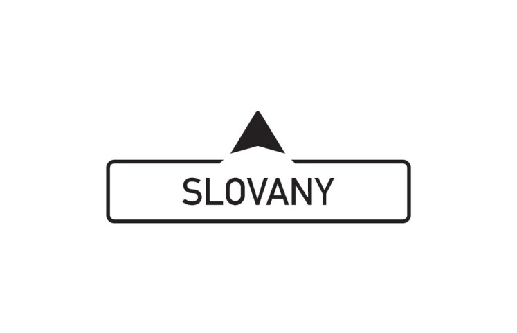 Dopravní značka IS4a - Směrová tabule