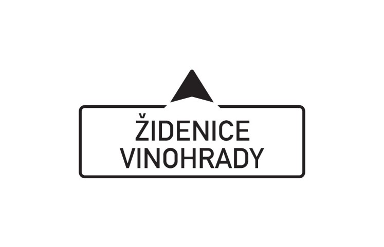 Dopravní značka IS4b - Směrová tabule Dopravní značka IS4b - Směrová tabule