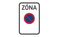 Dopravní značka IZ8a - Zóna s dopravním omezením Dopravní značka IZ8a - Zóna s dopravním omezením
