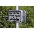 Objímka na dopravní značky, oboustranná A60d Objímka na dopravní značky, oboustranná A60d