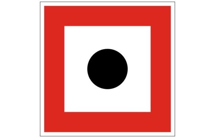 Plavební znak B7 - Příkaz dát zvukový signál