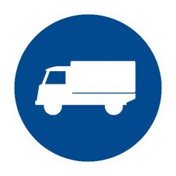 Dopravní značka C12a - Přikázaný jízdní pruh