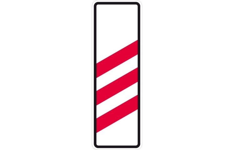 Dopravní značka A31a - Návěstní deska (240 m) Dopravní značka A31a - Návěstní deska (240 m)