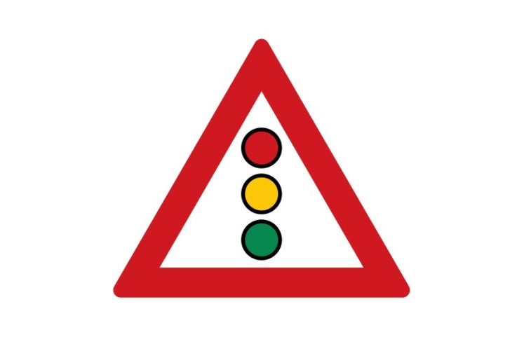 Dopravní značka A10 - Světelné signály Dopravní značka A10 - Světelné signály
