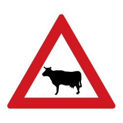 Dopravní značka A13 - Zvířata
