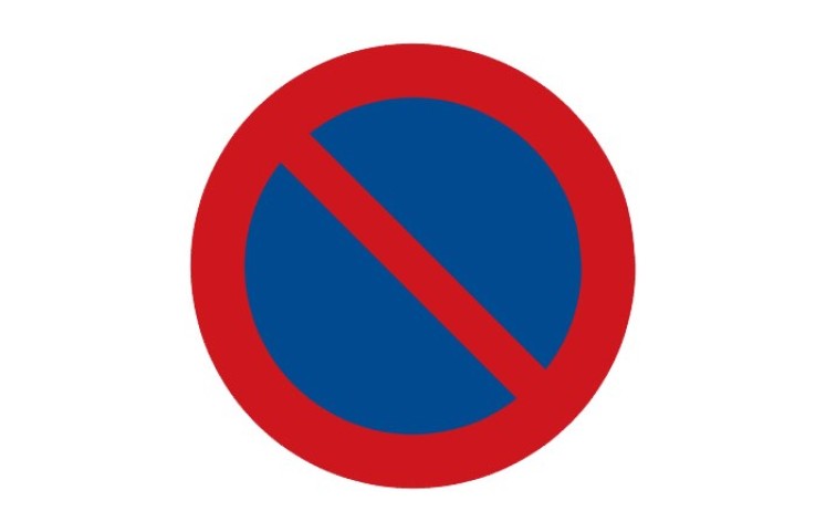 Dopravní značka B29 - Zákaz stání Dopravní značka B29 - Zákaz stání