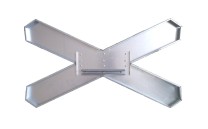 Doravní značka A32c - Výstražný kříž pro železniční přejezd jednokolejný Doravní značka A32c - Výstražný kříž pro železniční přejezd jednokolejný