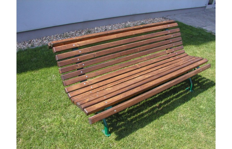 Lavička Baroko, litinová Lavička Baroko, litinová