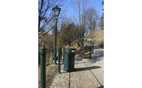 Litinový odpadkový koš Bestor