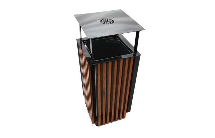 Venkovní koš s popelníkem Venkovní koš s popelníkem
