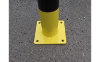 Ochranný sloupek žlutočerný Ochranný sloupek žlutočerný