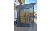 Přístřešek pro odpadkový kontejner - Uzamykatelný Přístřešek pro odpadkový kontejner - Uzamykatelný