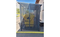 Přístřešek pro odpadkový kontejner - Uzamykatelný Přístřešek pro odpadkový kontejner - Uzamykatelný